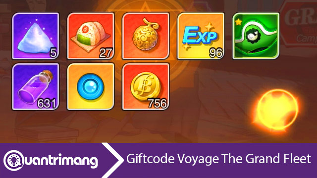 Code Voyage The Grand Fleet mới nhất