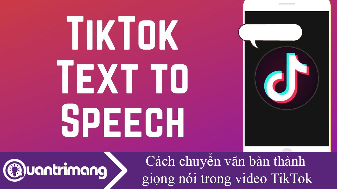 Cách chuyển văn bản thành giọng nói trong video TikTok
