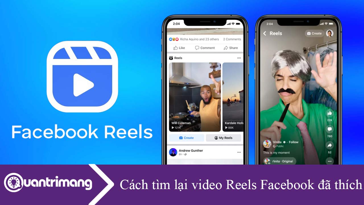 Cách tìm lại video Reels Facebook đã thích