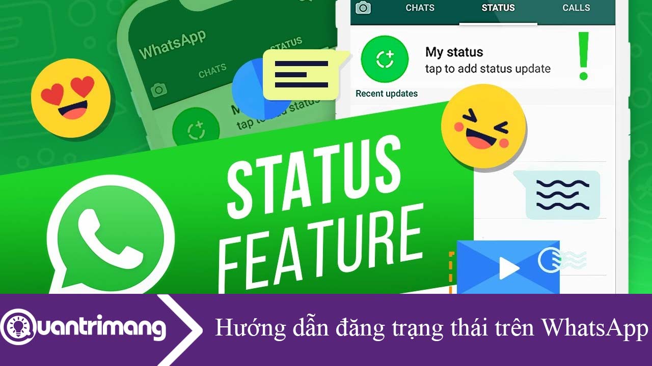 Hướng dẫn đăng trạng thái trên WhatsApp