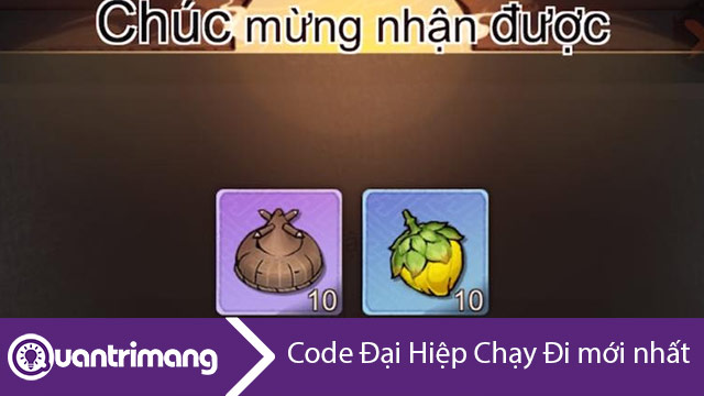 Code Đại Hiệp Chạy Đi mới nhất và cách nhập code