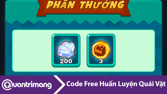 Code Huấn luyện quái vật mới nhất và cách nhập code
