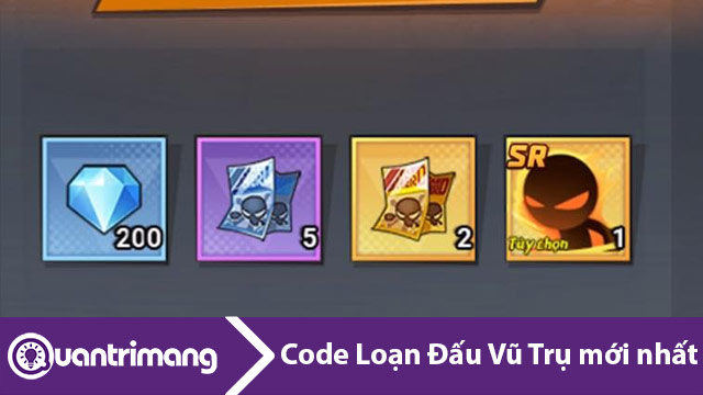 Code Loạn Đấu Vũ Trụ mới nhất
