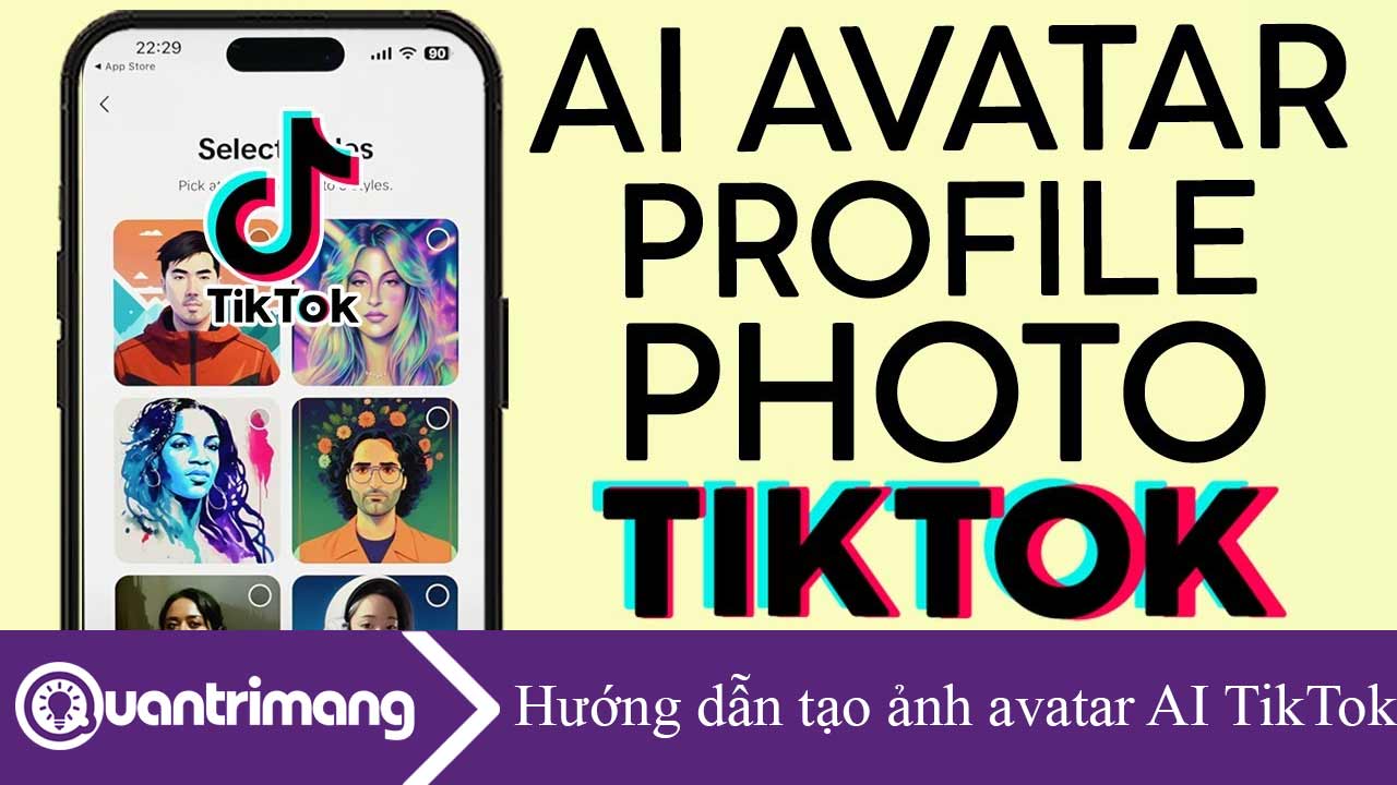 Hướng dẫn tạo ảnh avatar AI trên TikTok 