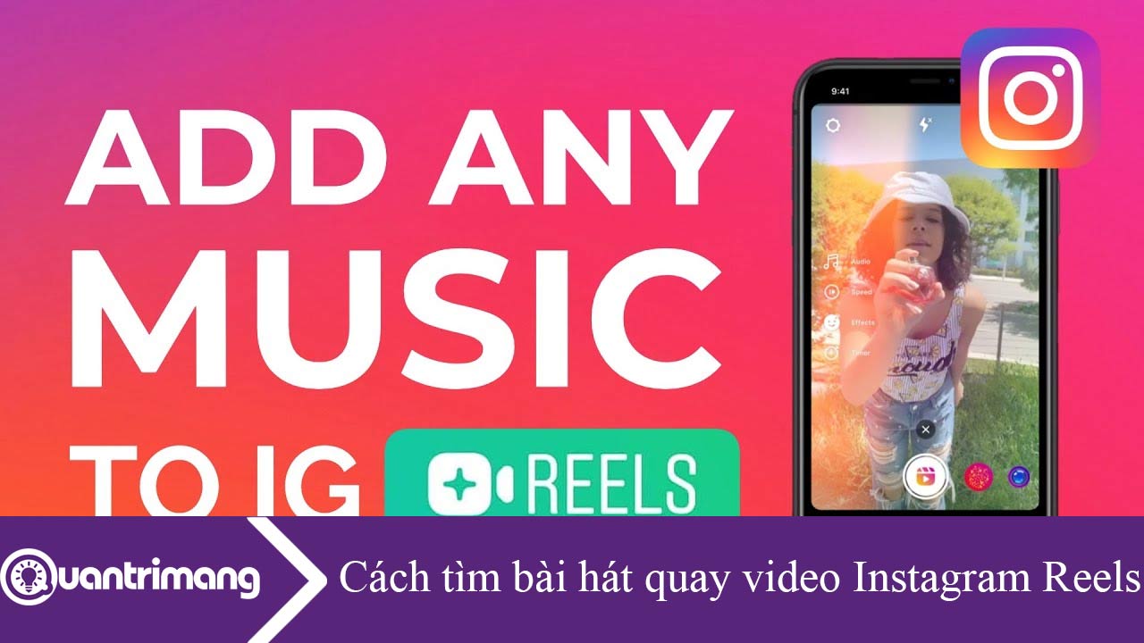 Cách tìm bài hát quay video Instagram Reels