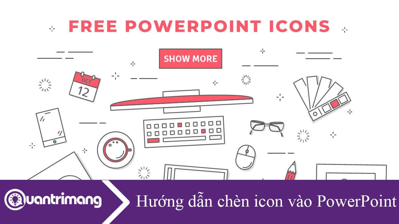 Hướng dẫn chèn icon vào PowerPoint