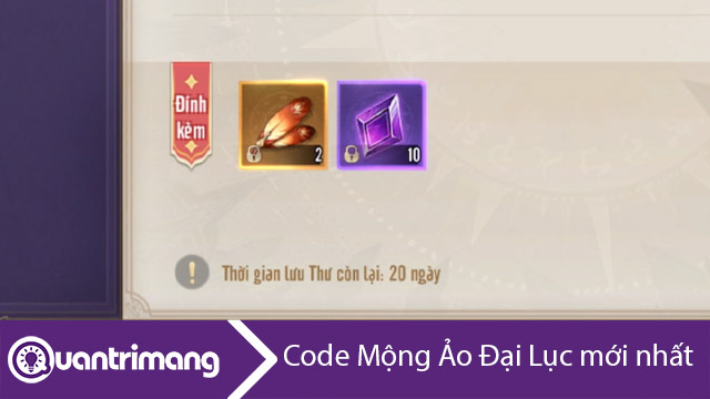Code Mộng Ảo Đại Lục M mới nhất