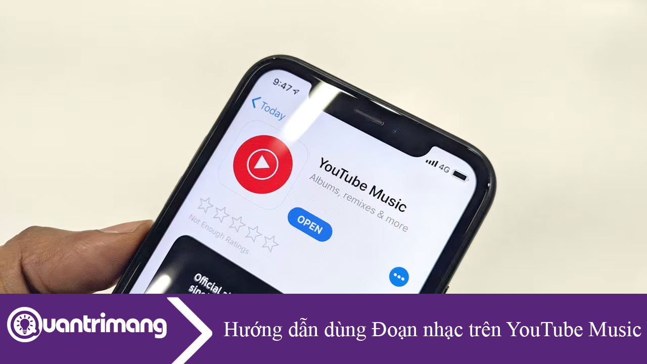 Hướng dẫn dùng tính năng Đoạn nhạc trên YouTube Music