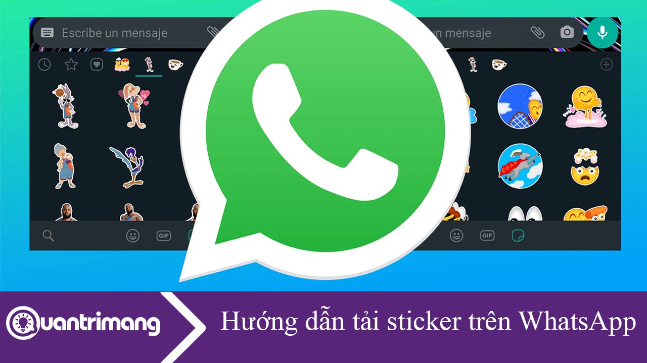 Hướng dẫn tải sticker trên WhatsApp