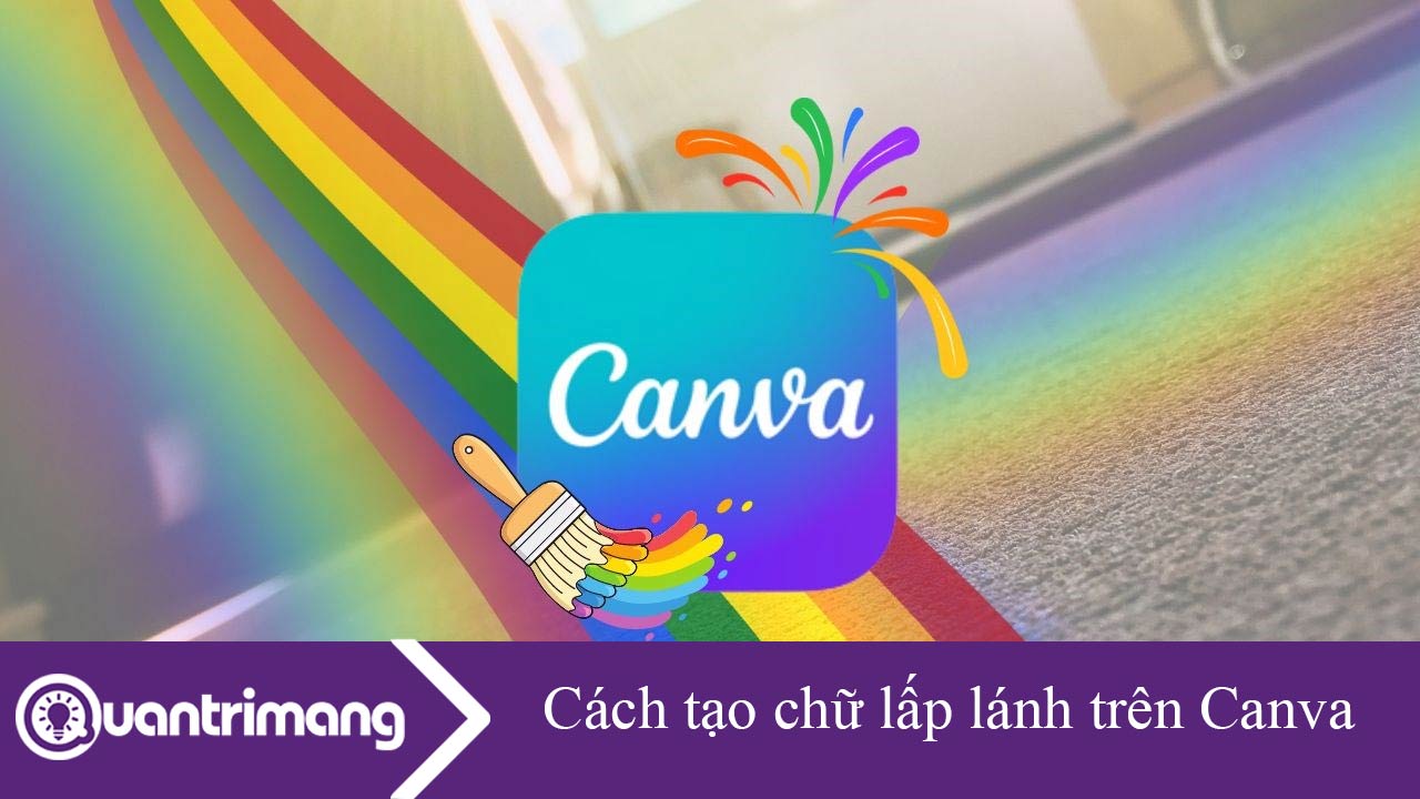 Cách tạo chữ lấp lánh trên Canva