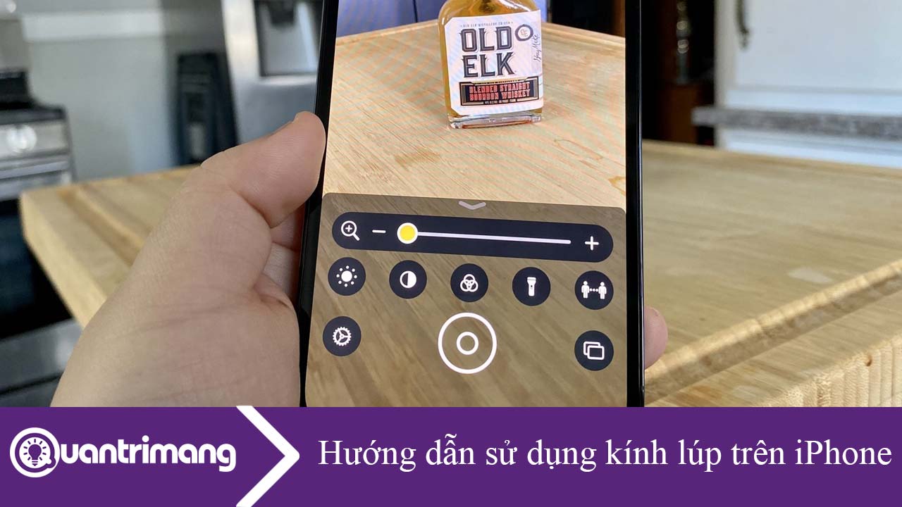 Hướng dẫn sử dụng kính lúp trên iPhone