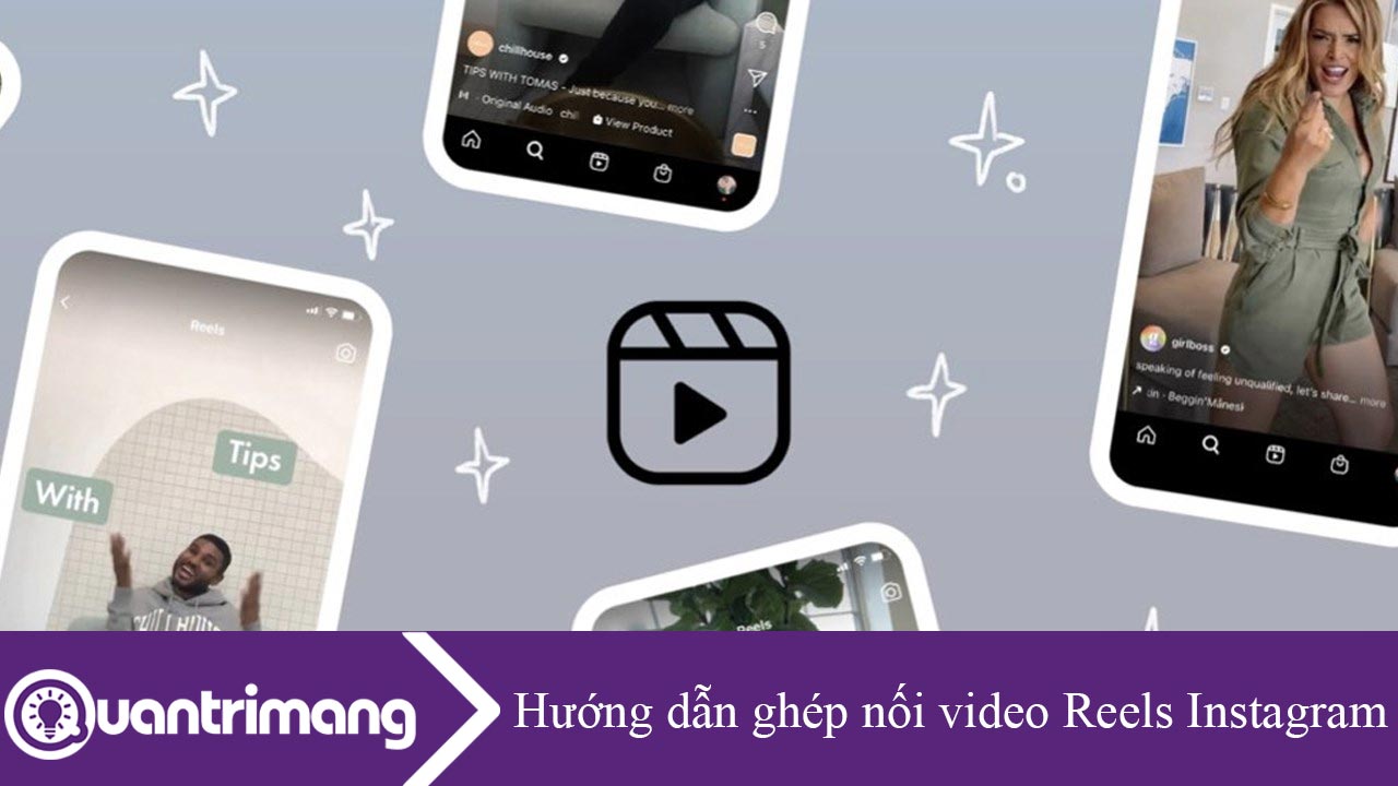 Hướng dẫn ghép nối video Reels Instagram