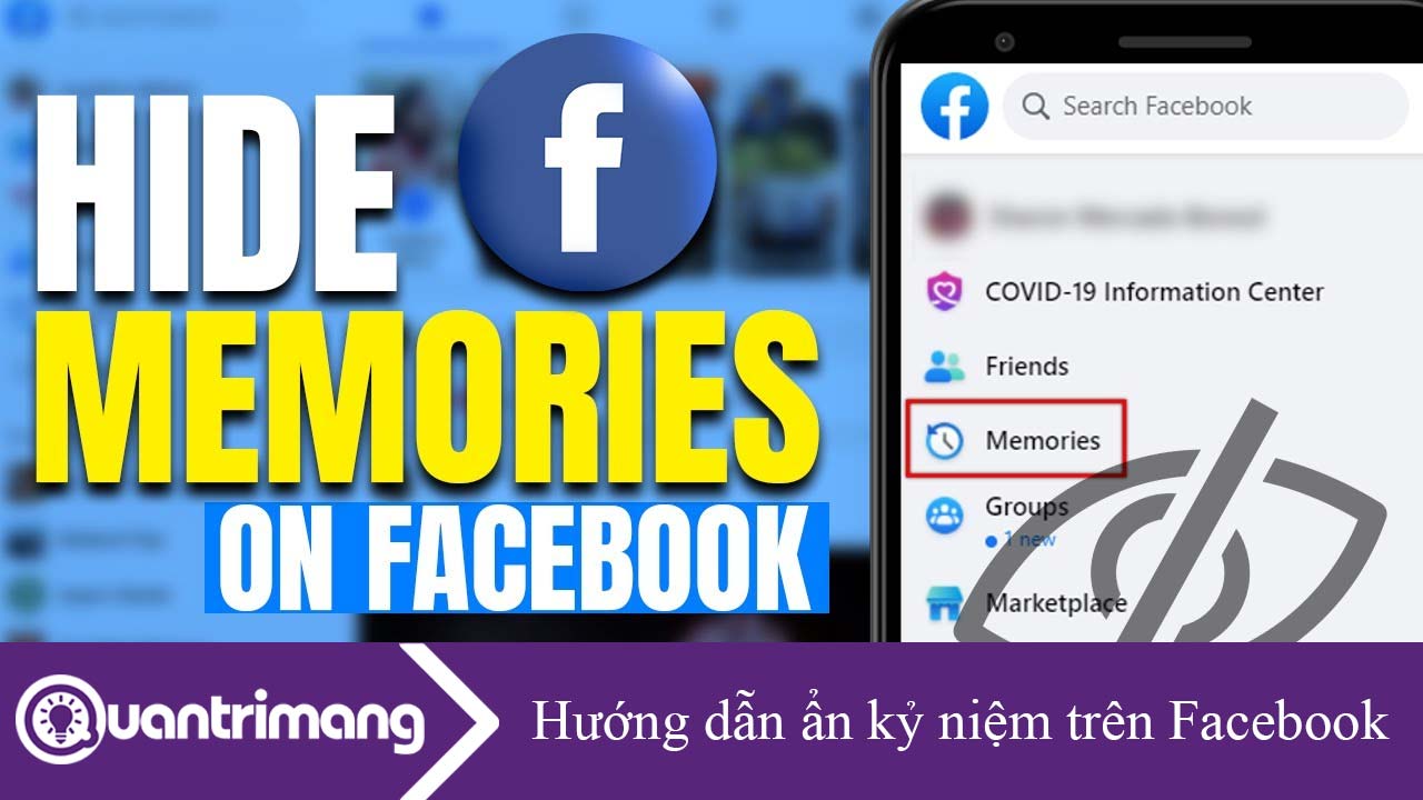 Hướng dẫn ẩn kỷ niệm trên Facebook