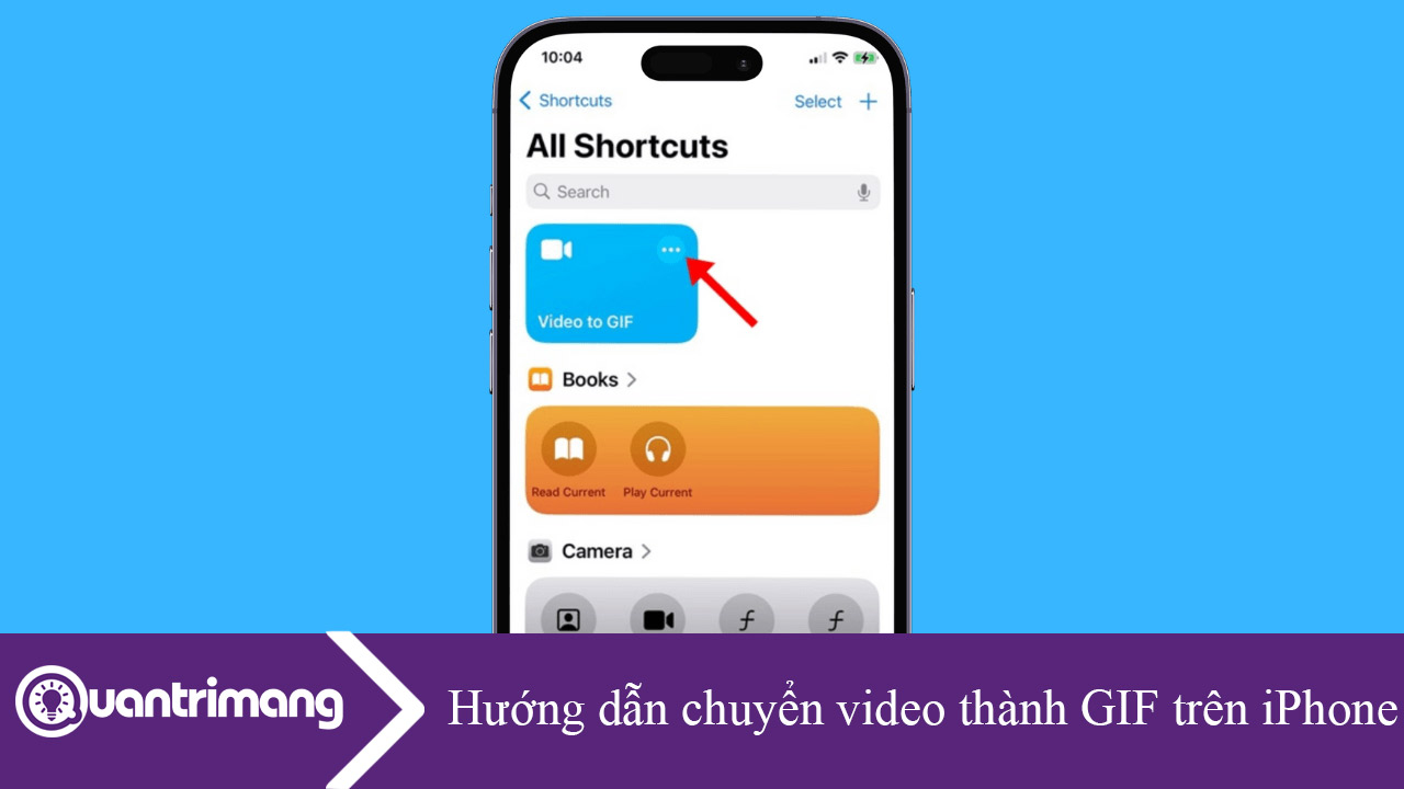 Hướng dẫn chuyển video thành GIF trên iPhone