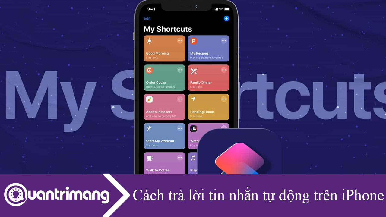 Cách trả lời tin nhắn tự động trên iPhone