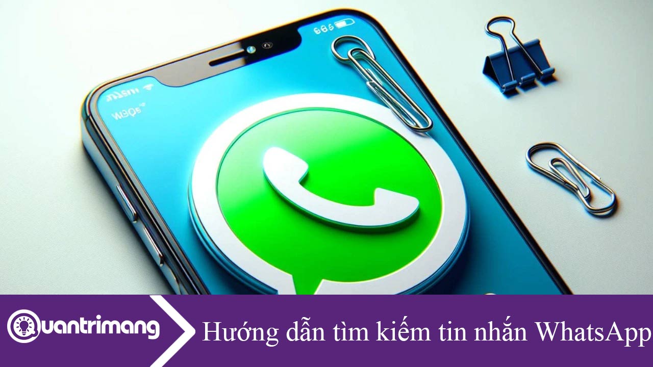 Hướng dẫn tìm kiếm tin nhắn WhatsApp
