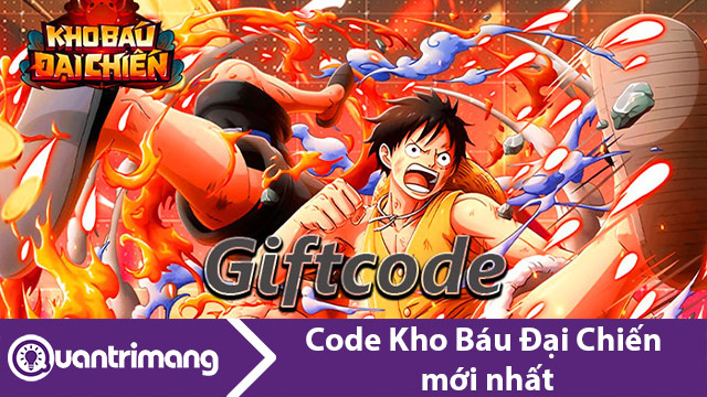 Code Kho Báu Đại Chiến mới nhất