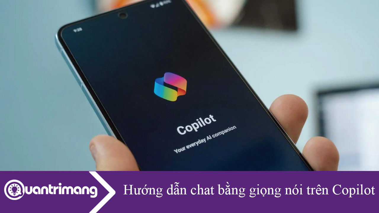 Hướng dẫn chat bằng giọng nói trên Copilot
