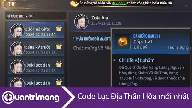 Code Lục Địa Thần Hỏa mới nhất và cách đổi code