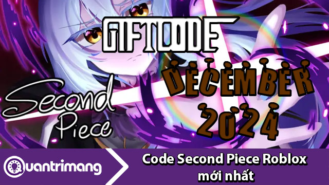 Full giftcode Second Piece Roblox | Code Second Piece Roblox mới nhất