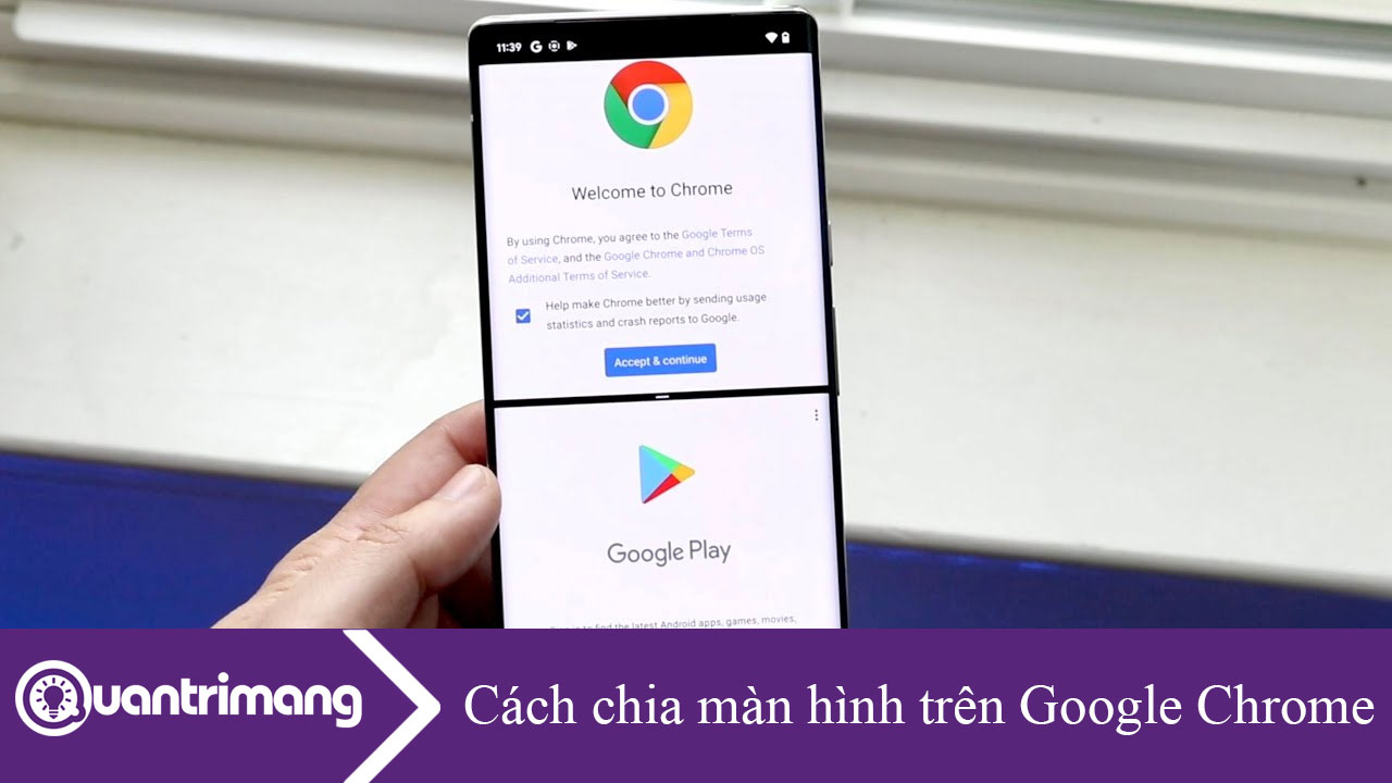Cách chia màn hình trên Google Chrome