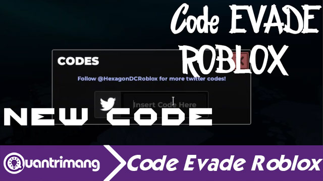 Giftcode Evade Roblox mới nhất tháng 12 và cách đổi code 