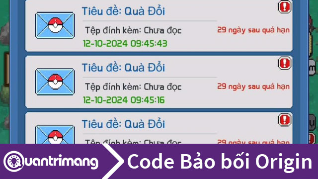 Full giftcode Bảo Bối Origin mới nhất và cách đổi code