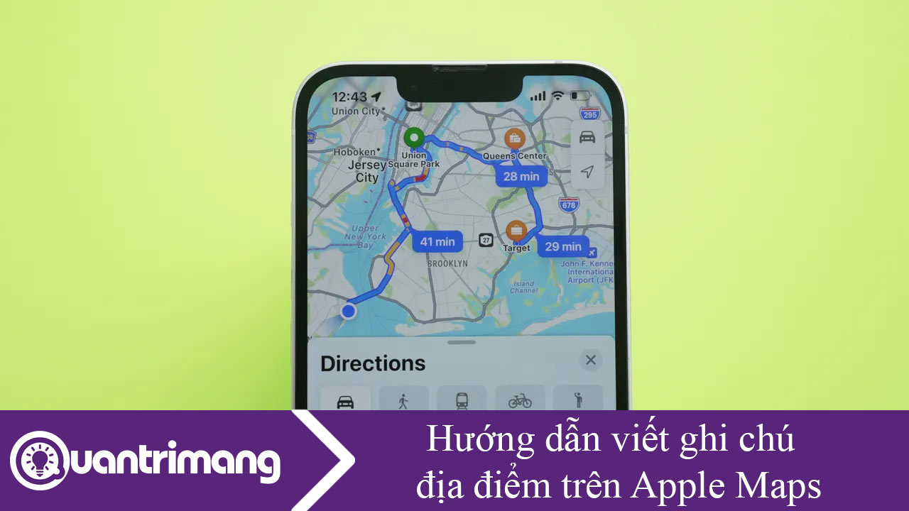 Hướng dẫn viết ghi chú địa điểm trên Apple Maps
