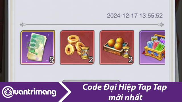 Code Đại Hiệp Tap Tap mới nhất và cách đổi code