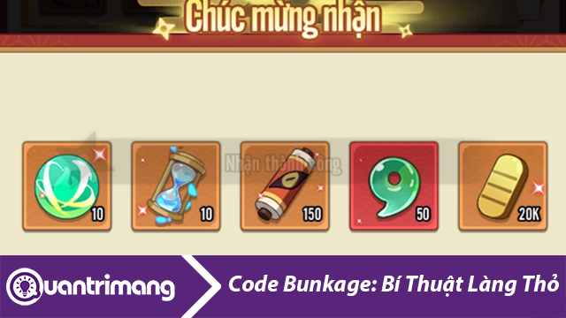 Code Bunkagu Bí Thuật Làng Thỏ mới nhất và cách đổi code