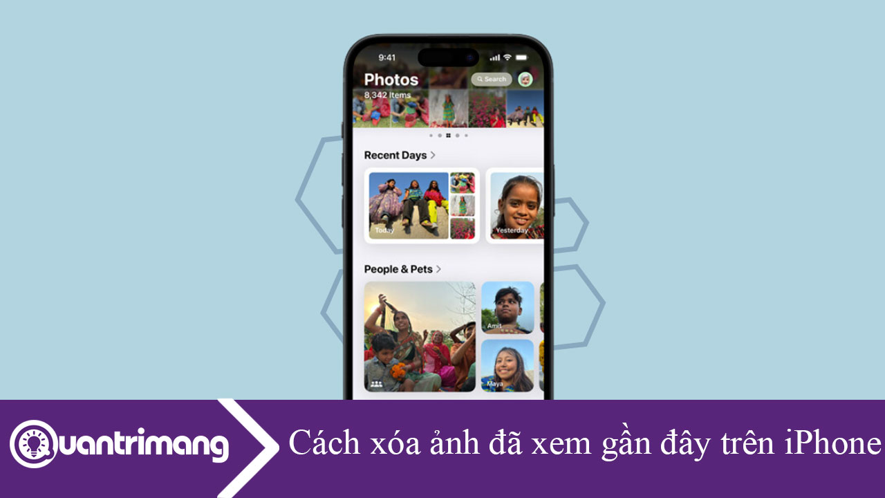 Cách xóa ảnh đã xem gần đây trên iPhone