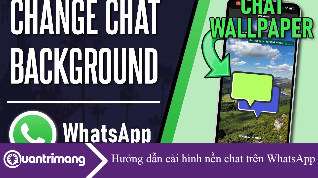 Hướng dẫn cài hình nền chat trên WhatsApp