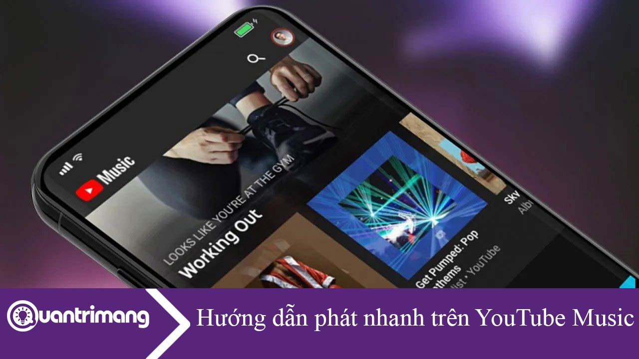 Hướng dẫn tạo danh sách phát nhanh trên YouTube Music