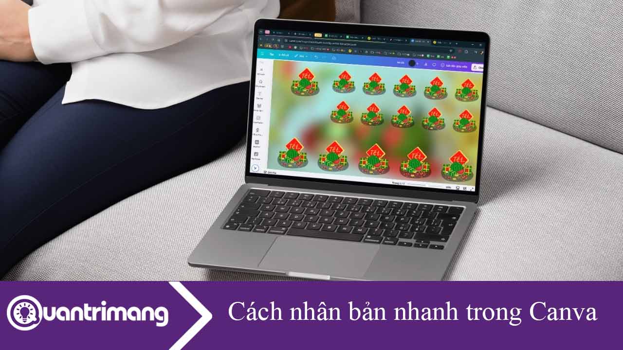 Cách nhân bản nhanh trong Canva