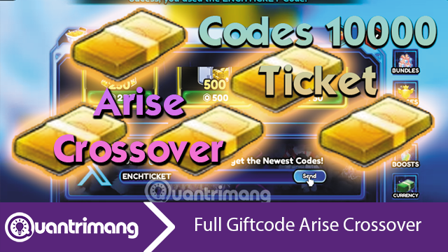 Full giftcode Arise Crossover mới nhất và cách đổi code lấy thưởng