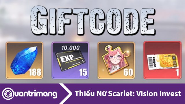 Giftcode Thiếu Nữ Scarlet mới nhất và cách đổi thưởng