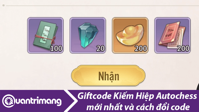 Giftcode Kiếm Hiệp Auto Chess mới nhất và cách đổi code