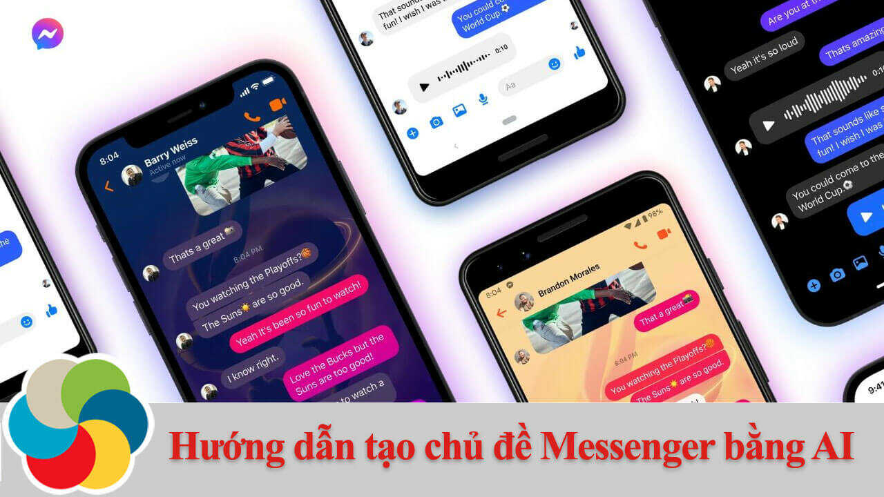 Hướng dẫn tạo chủ đề Messenger bằng AI