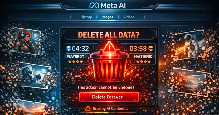 Cách xóa ảnh và video đã tạo trong Meta AI