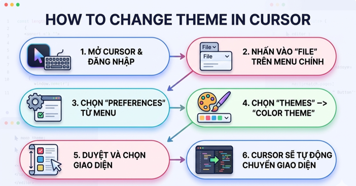 Hướng dẫn đổi giao diện Cursor trên máy tính