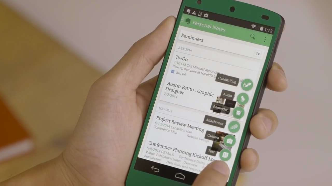 Evernote for Android