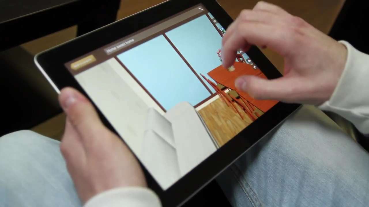 Planner 5D on iPad
