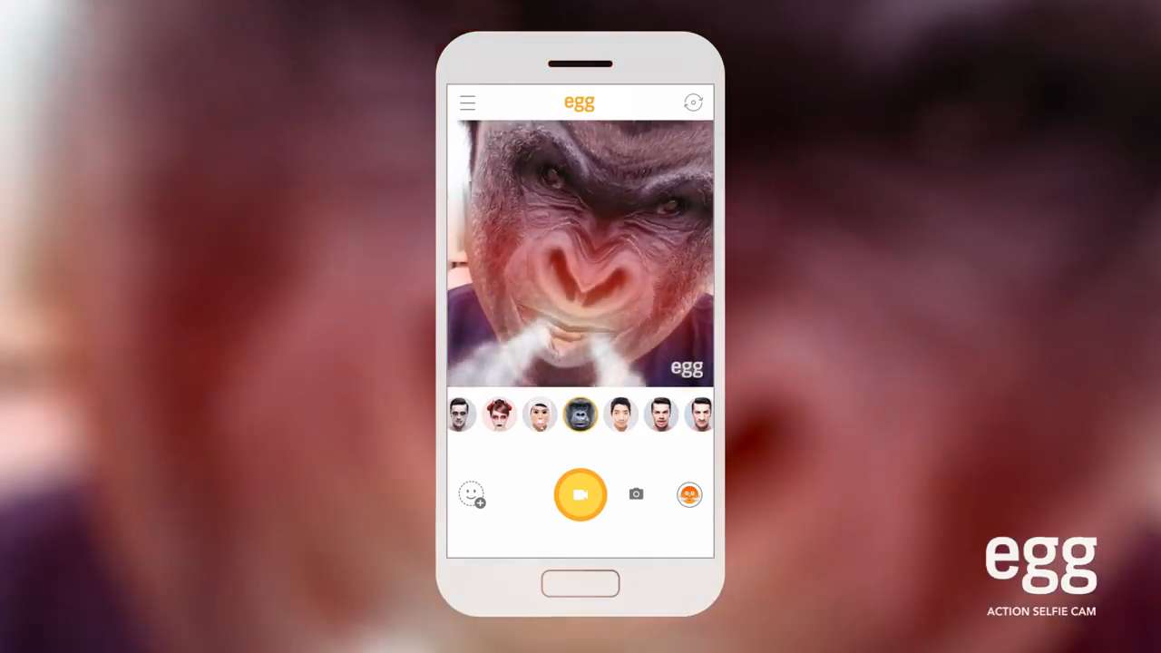 egg Hilarious & Cute Filters (Action Selfie Cam)