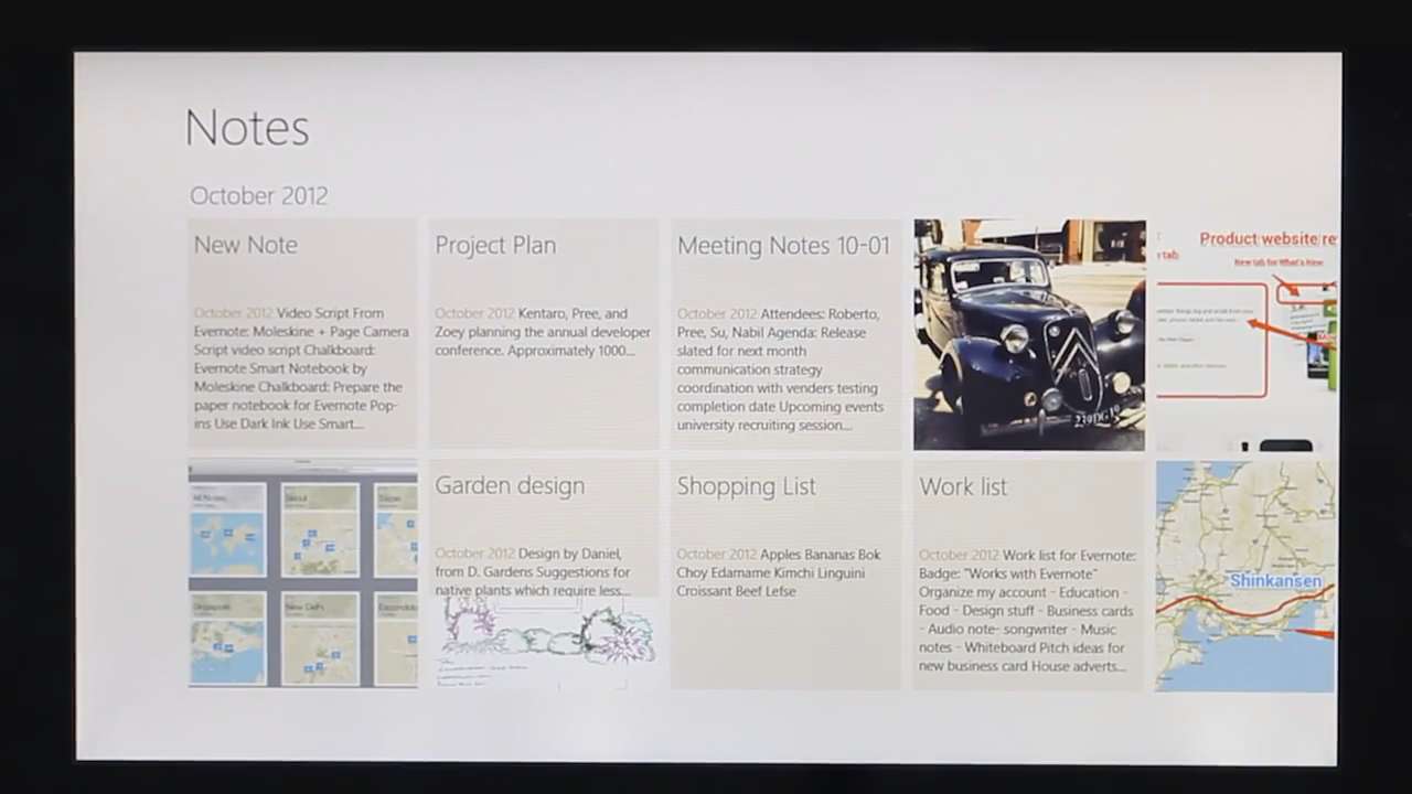 Evernote Touch 