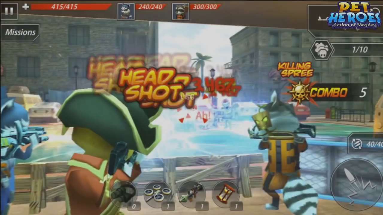 Action of Mayday Pet Heroes Game Trailer