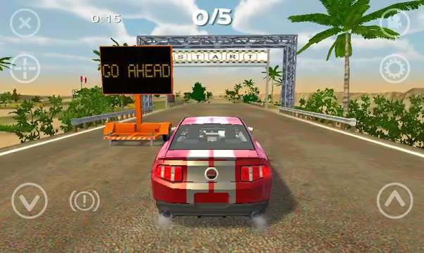 Exion Off Road Racing game play.