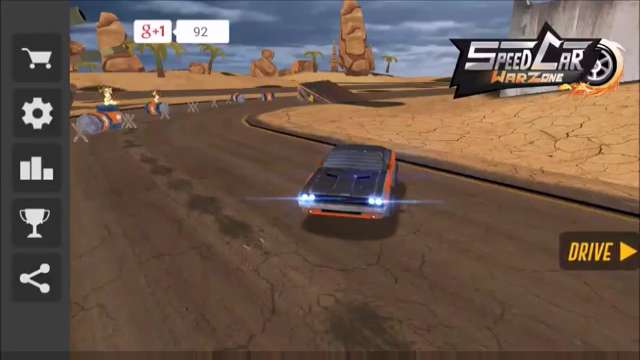 Speed Car: WW Warzone
