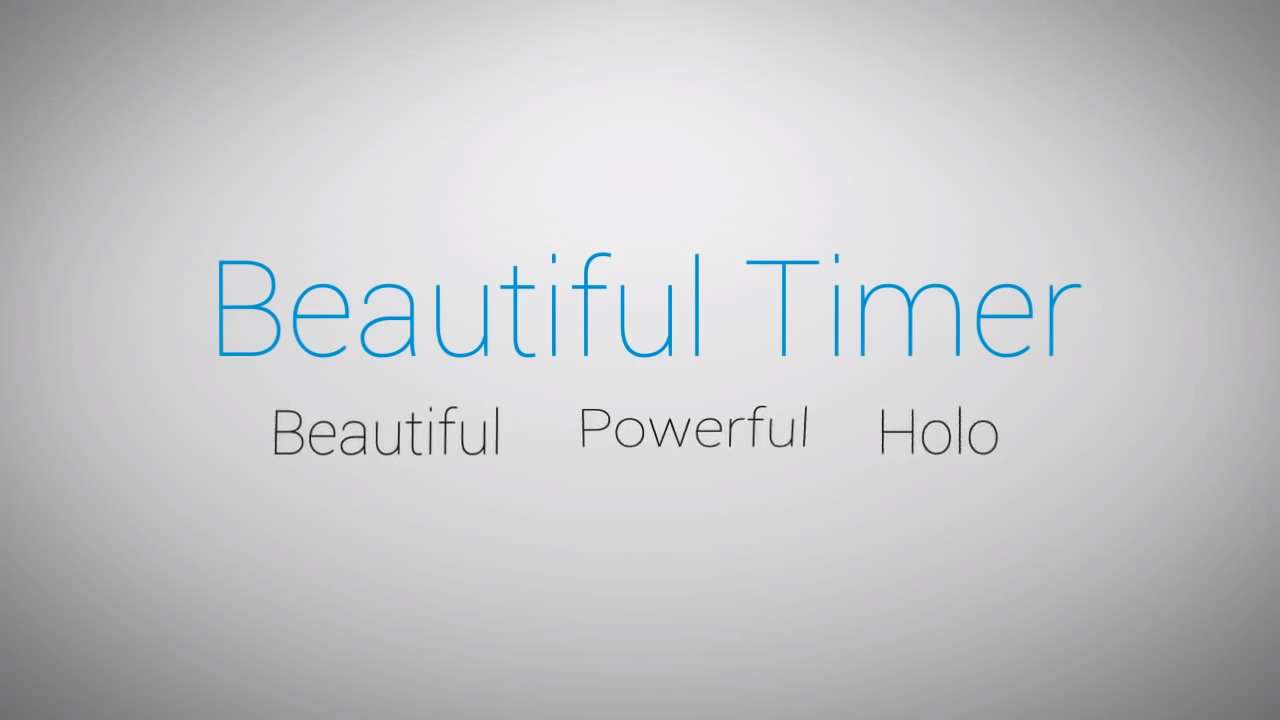 Beautiful Timer The Best Timer App for Android
