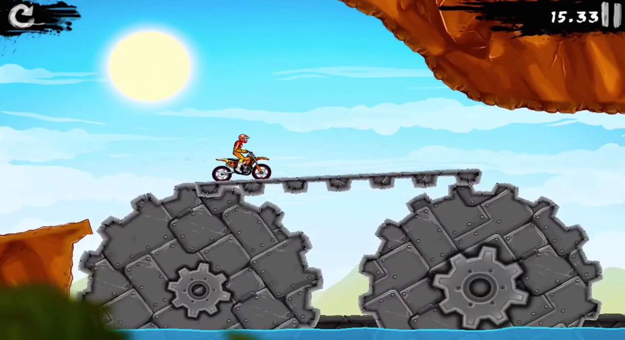 Bike Rivals Trailer iOS and Android gameplay