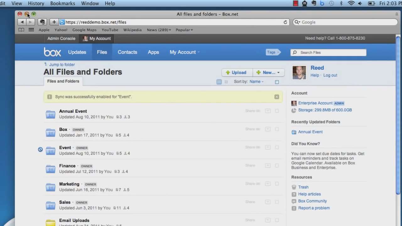 Box Sync Overview